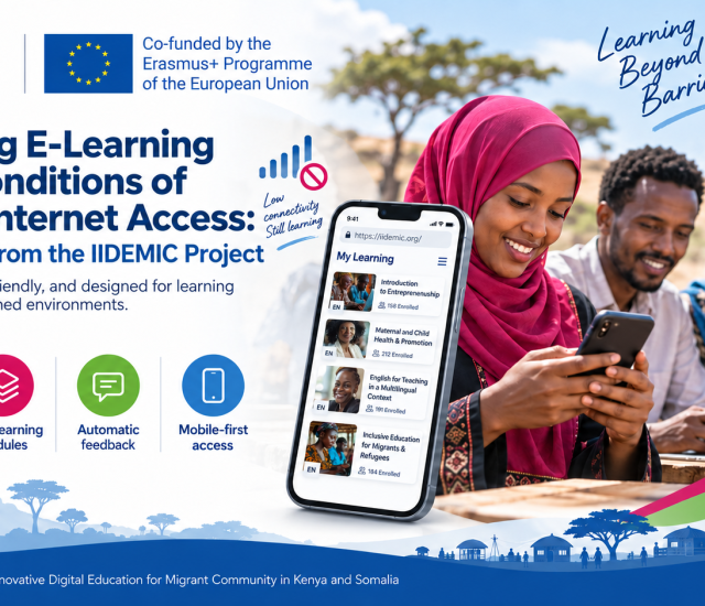 Designing E-Learning under Conditions of Limited Internet Access: Experiences from the IIDEMIC Project